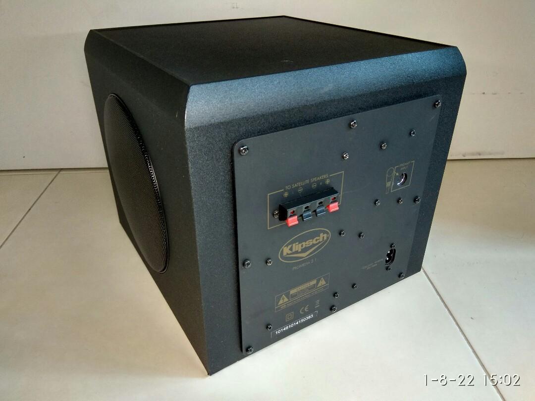 Klipsch Promedia 2.1 THX restored with 6 months warranty, Audio