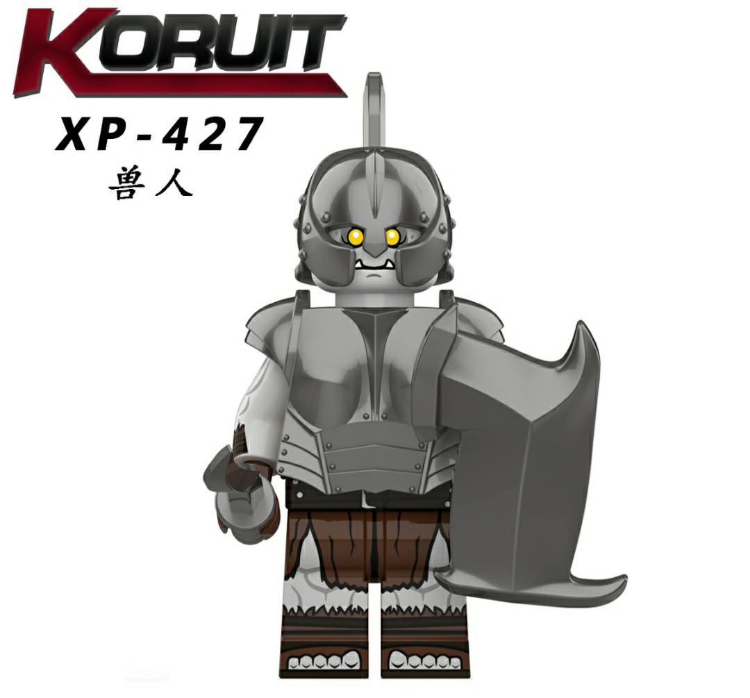 Koruit KT 1056 XP 427-434 LOTR Orcs Minifigures (Lego compatible
