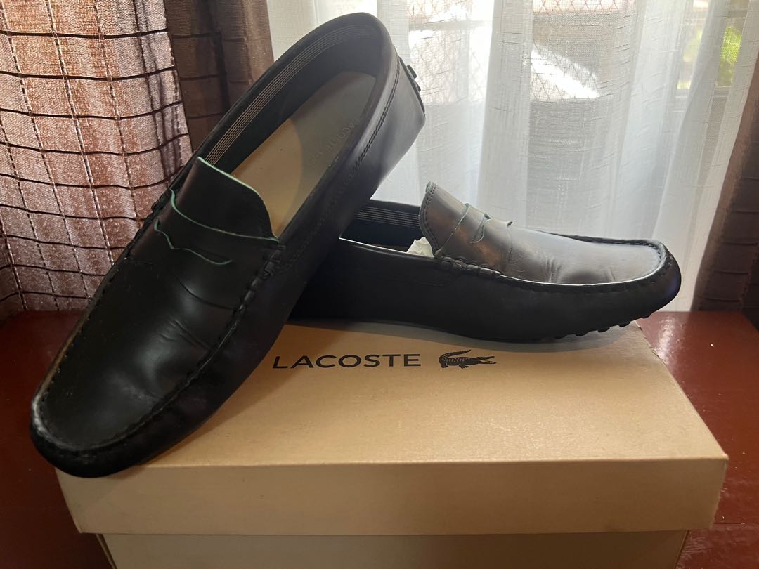 driving shoes lacoste