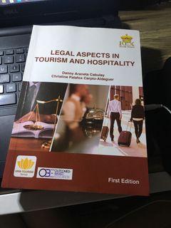 LEGAL ASPECTS IN TOURISM AND HOSPITALITY