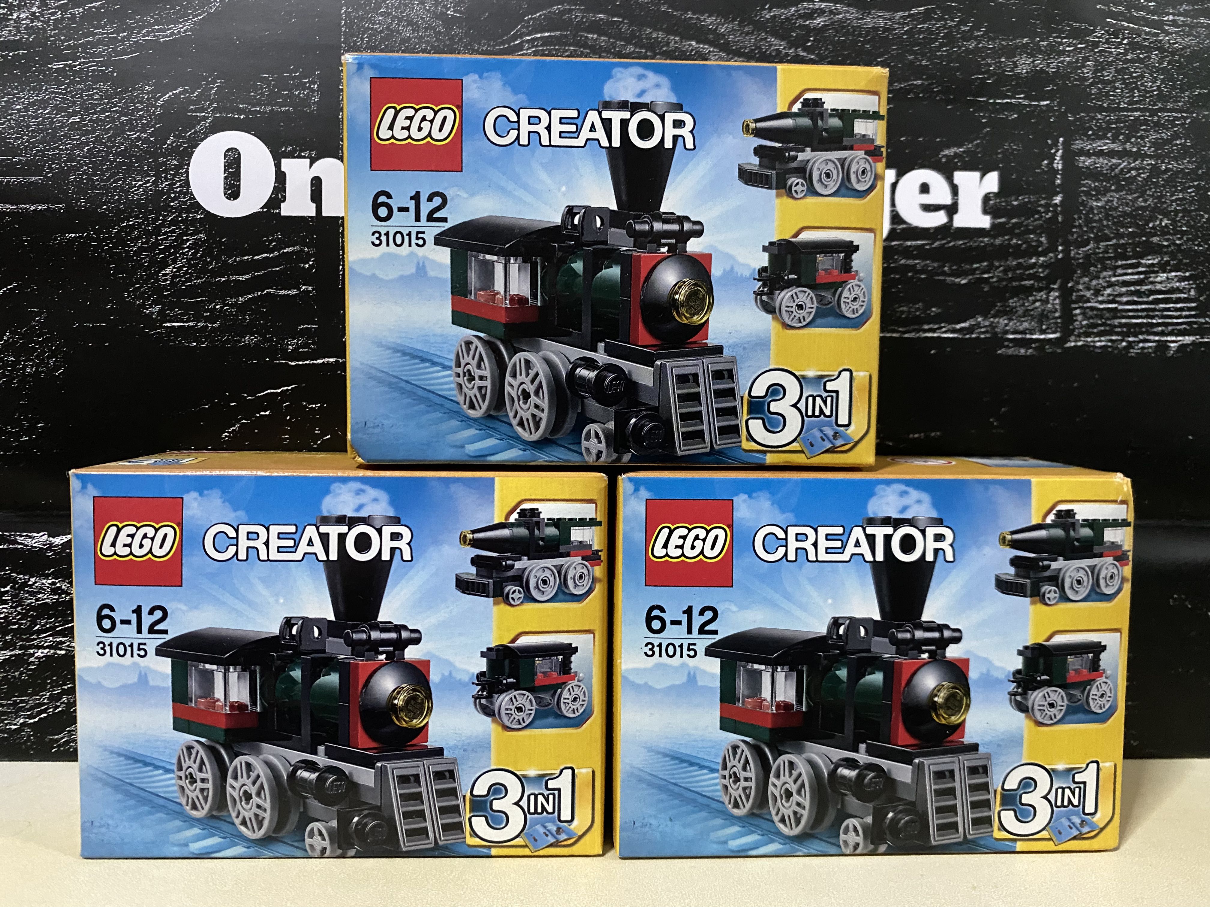 Lego Creator 31015 Train Set x 3 Boxes Building Bricks, Hobbies & Toys
