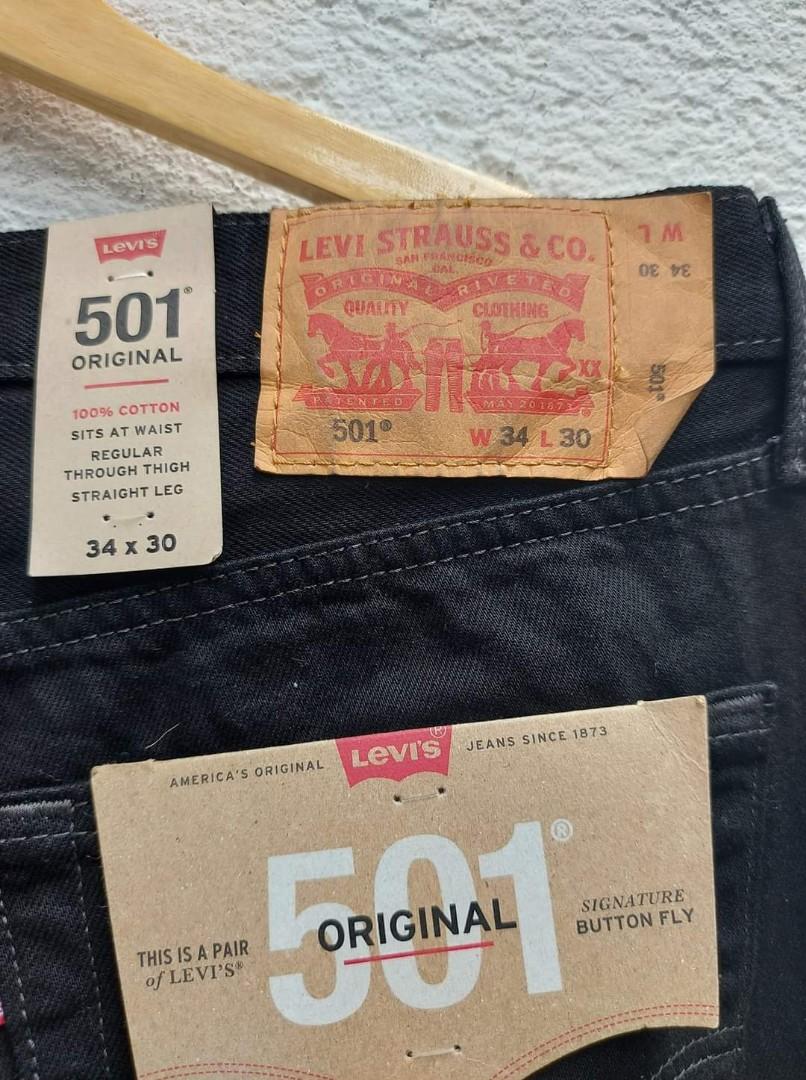 LEVIS 501 W34 L30, Men's Fashion, Bottoms, Jeans on Carousell