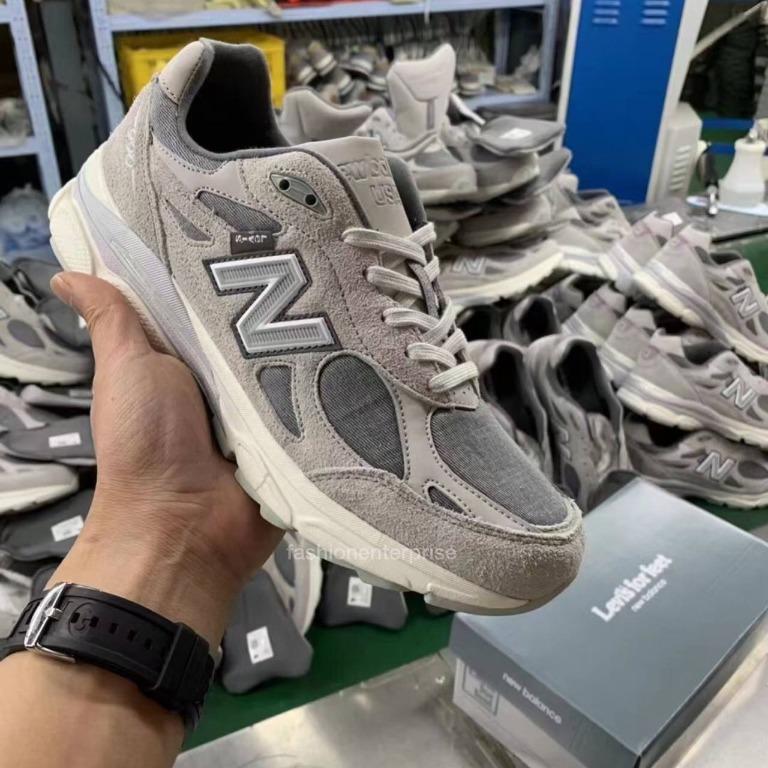 Levi's x New Balance 990v3 Elephant Skin, Men's Fashion, Footwear, Sneakers  on Carousell