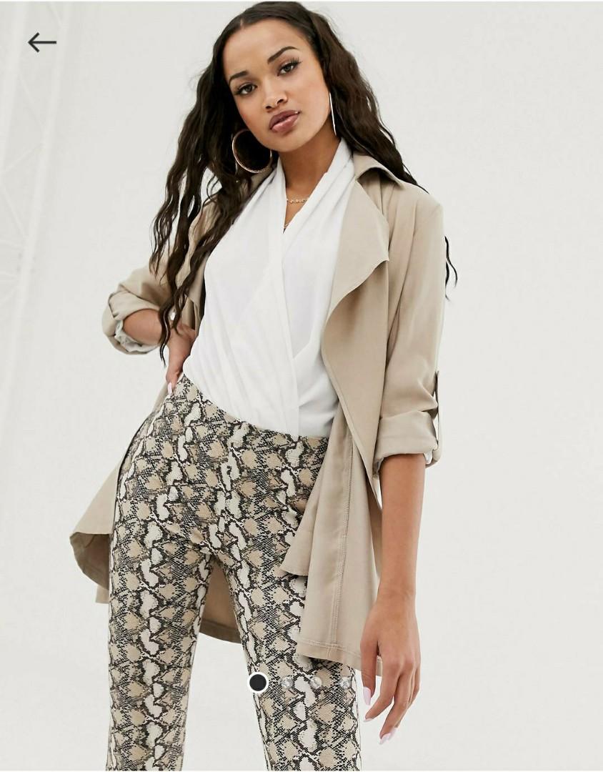Lipsy duster coat clearance