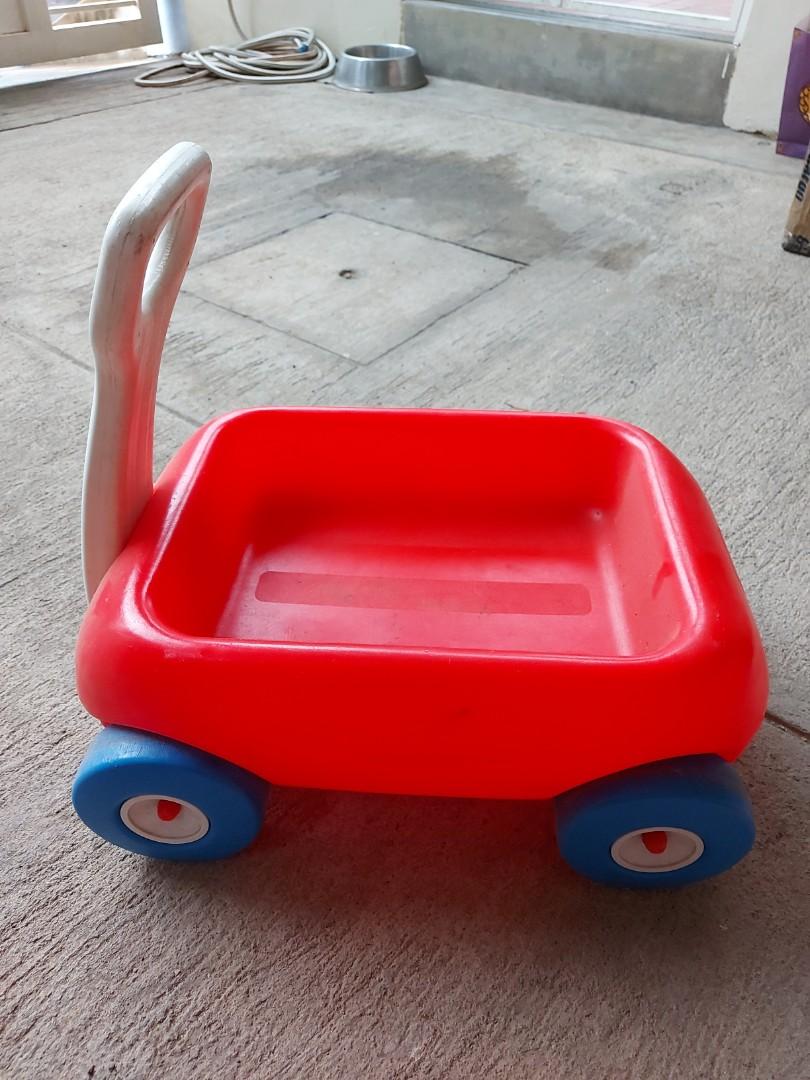 Little Tikes Red Wagon, Hobbies & Toys, Toys & Games on Carousell