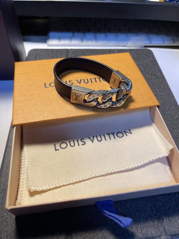 LOUIS VUTTON MONOCHAIN REVERSO BRACELET, Men's Fashion, Watches &  Accessories, Jewelry on Carousell