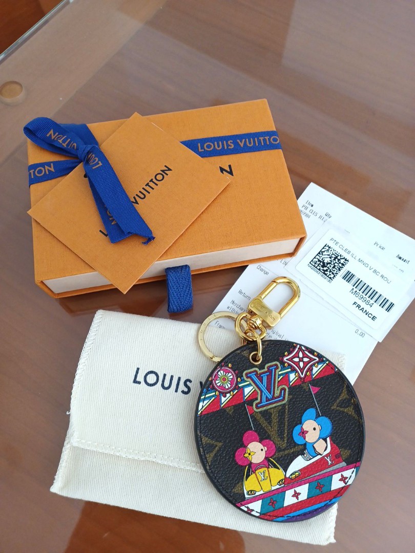 Louis Vuitton Monogram Handbag Charm. BNIB. Receipt
