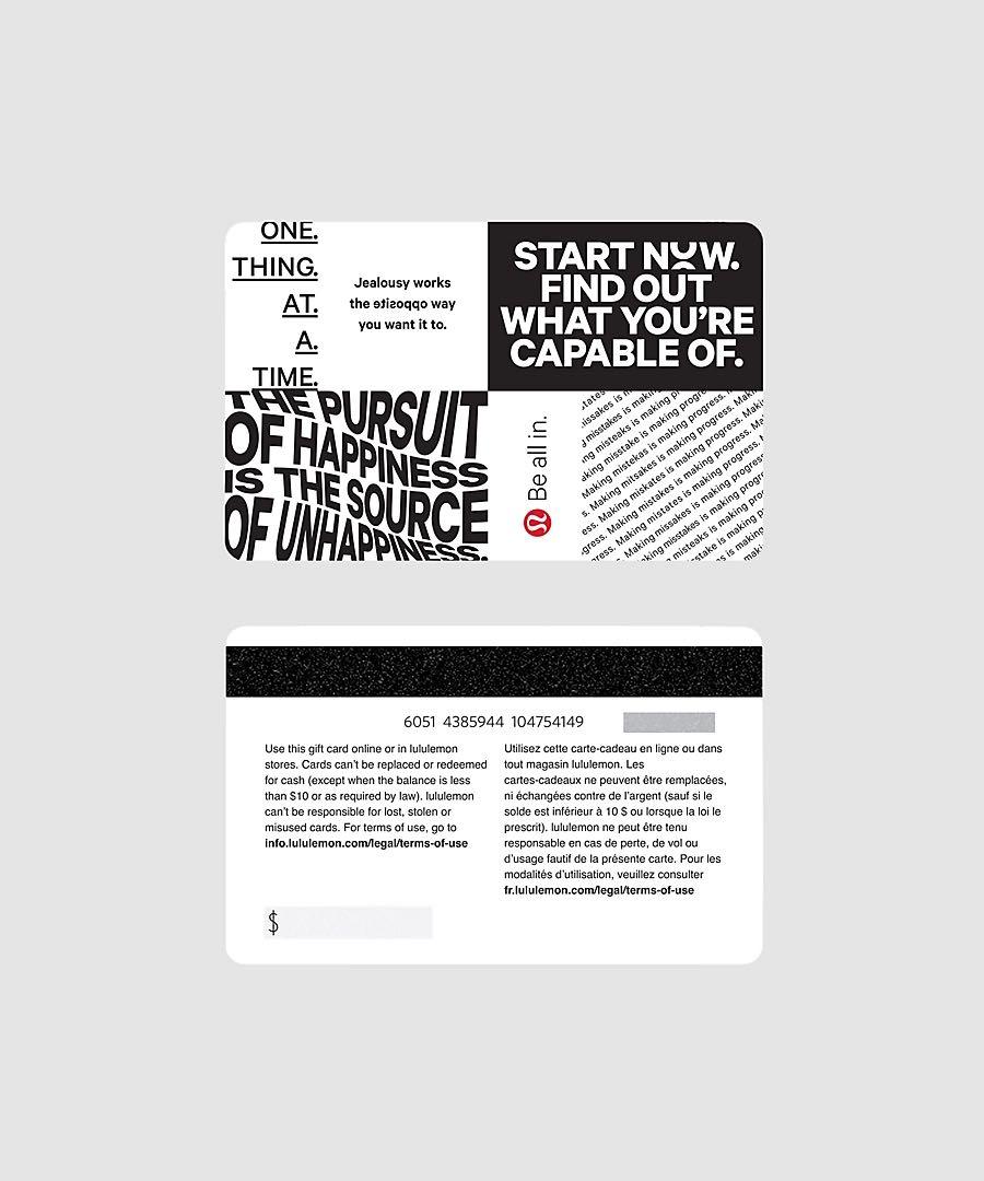 Lululemon Gift Card worth $150, Tickets & Vouchers, Vouchers ...
