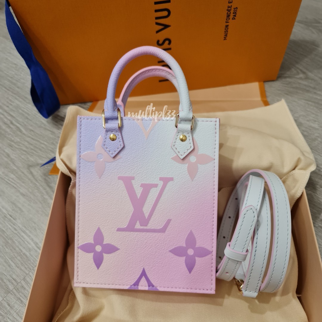 Authentic L V On The Go PM Sunrise Pastel Limited Edition Unicorn Bag  Mircochip Year 2022, Luxury, Bags & Wallets on Carousell