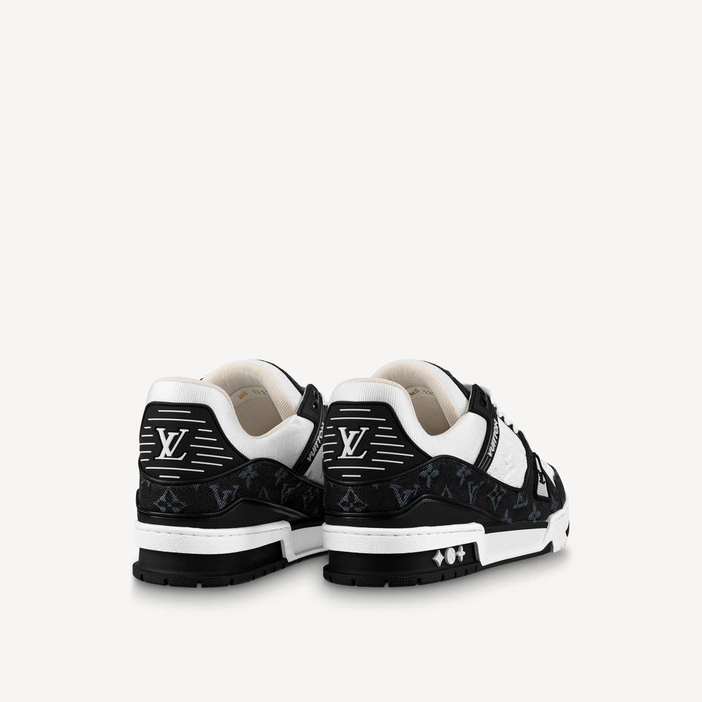 Louis Vuitton Trainer Black and White