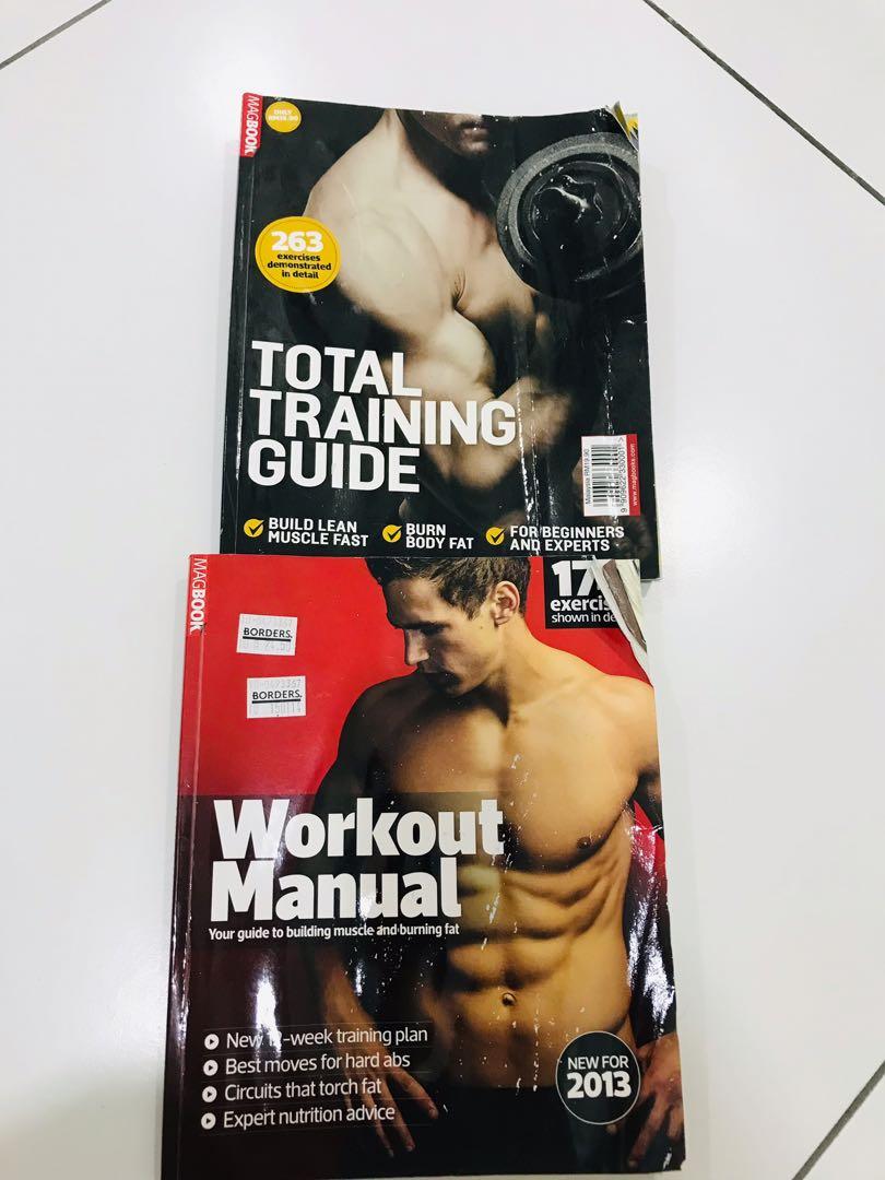 MagBook Magazines Men Health Workout Fitness, Hobbies & Toys ...