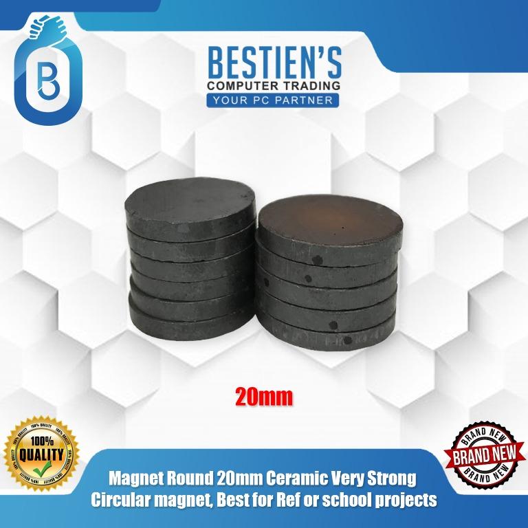 Magnet Round 20mm Ceramic Very Strong Circular magnet, Best for Ref or school projects (Category: Other Kitchen Appliances) located in Quezon City. Submitted by besteinpc (Listing ID 1064668404, Image 1). Description: Magnet Round 20mm Ceramic Very Strong Circular magnet, Best for Ref or school projects 👉Magnet 👉Round 20mm 👉Ceramic 👉Very Strong Circular magnet 👉Best for advertising materials like ref magnet or just for school projects.