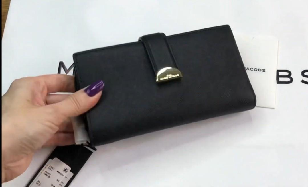 Marc jacobs half moon card case store