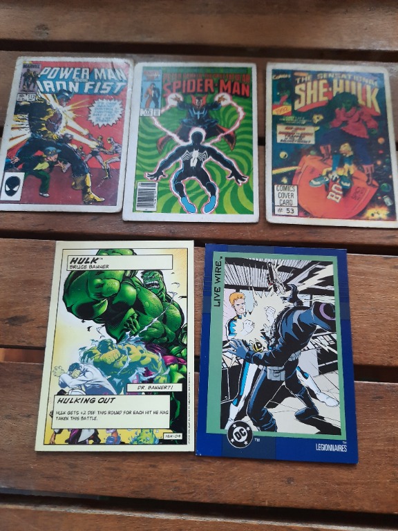 Marvel/DC cards, Hobbies & Toys, Memorabilia & Collectibles, Vintage ...