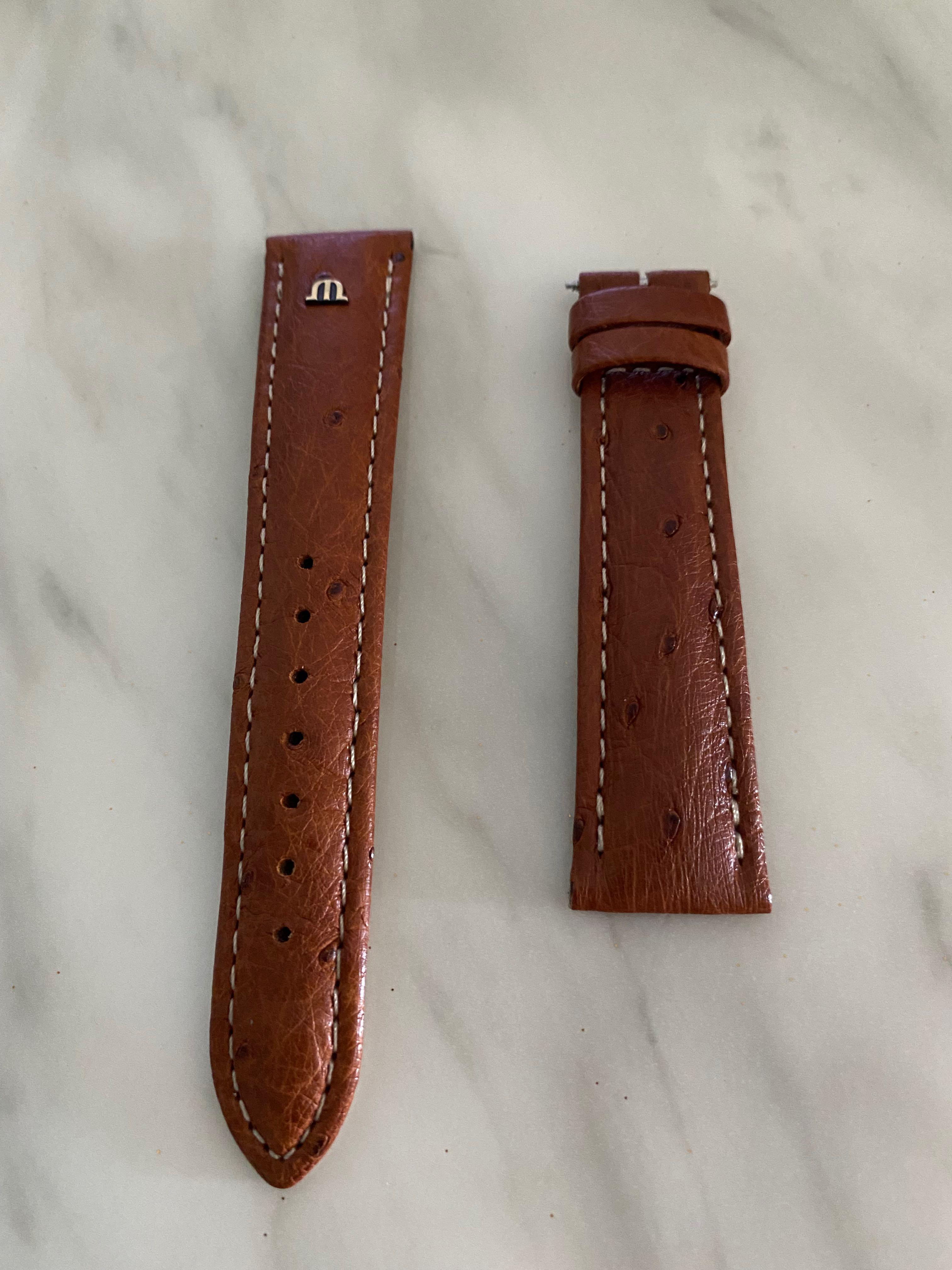 Maurice lacroix new arrivals leather strap