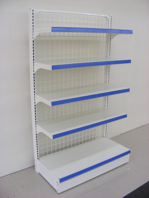 Mesh Type Gondola Rack Adjustable Layers, Furniture & Home Living ...