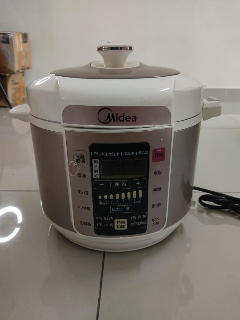 Midea Electric Pressure Cooker, TV & Home Appliances, Kitchen