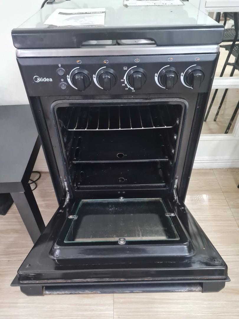 Midea Gas Range with Oven, TV & Home Appliances, Kitchen Appliances
