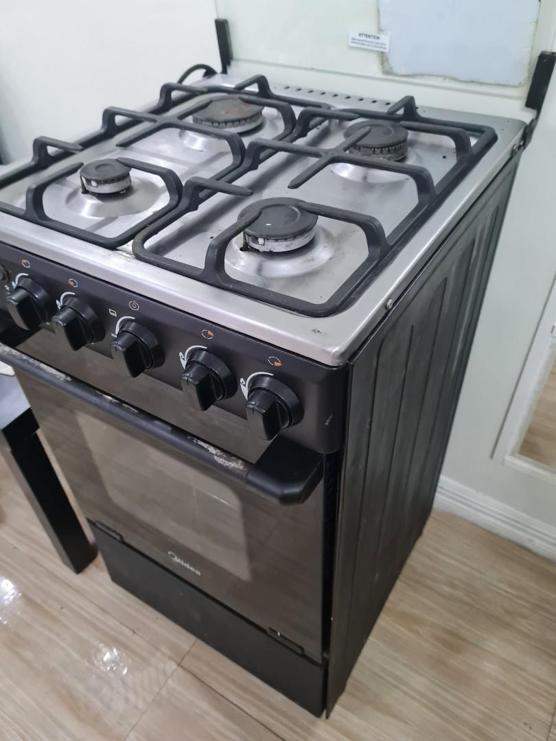 Midea Gas Range with Oven, TV & Home Appliances, Kitchen Appliances