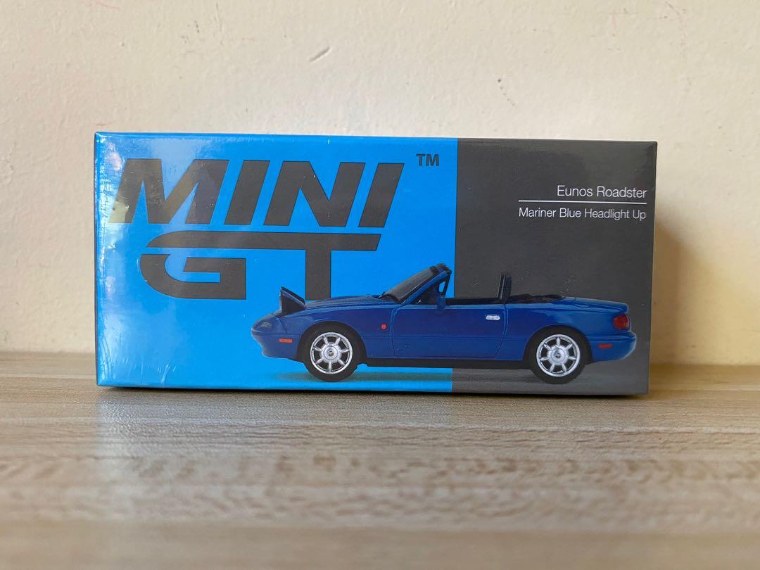 Mini GT 331 Eunos Roadster Mariner Blue Headlight Up, 興趣及