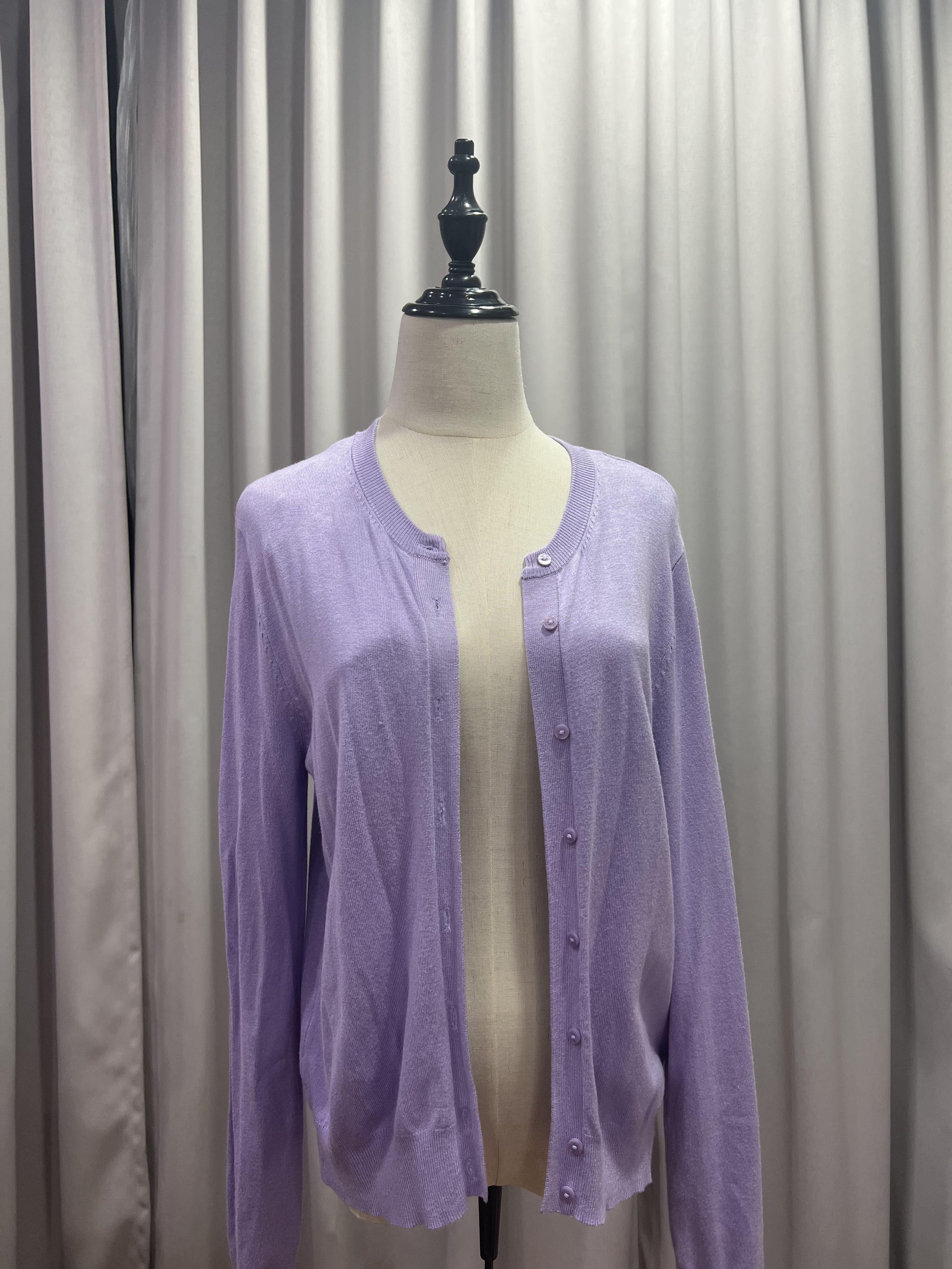 M\u0026S Purple Cardigan, Women's Fashion 