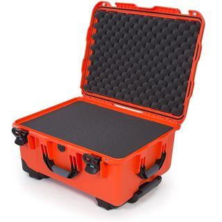 NANUK 950 Waterproof Hard-Case With Wheels & Foam | Orange