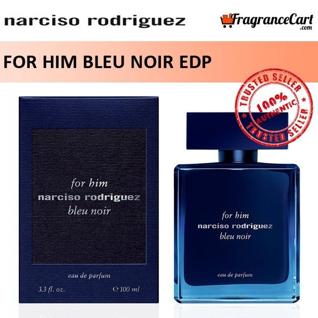 Narciso Rodriguez for Him Bleu Noir EDP for Men (100ml/Tester) Eau de  Parfum Blue [Brand New 100% Authentic Perfume FragranceCart], Beauty &  Personal Care, Fragrance & Deodorants on Carousell
