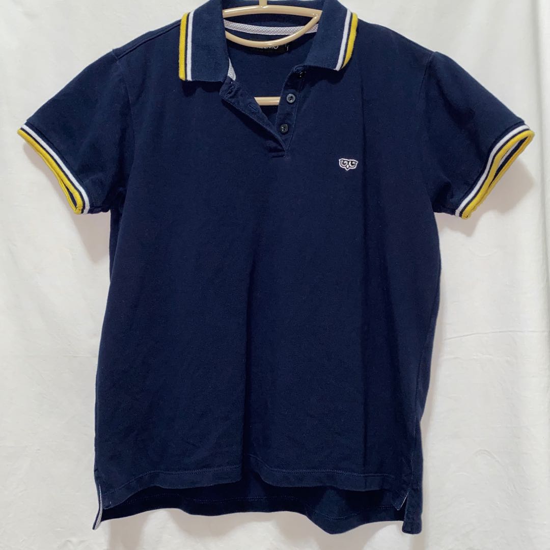 Navy Blue Polo Shirt from Memo, Men's Fashion, Tops & Sets, Tshirts ...