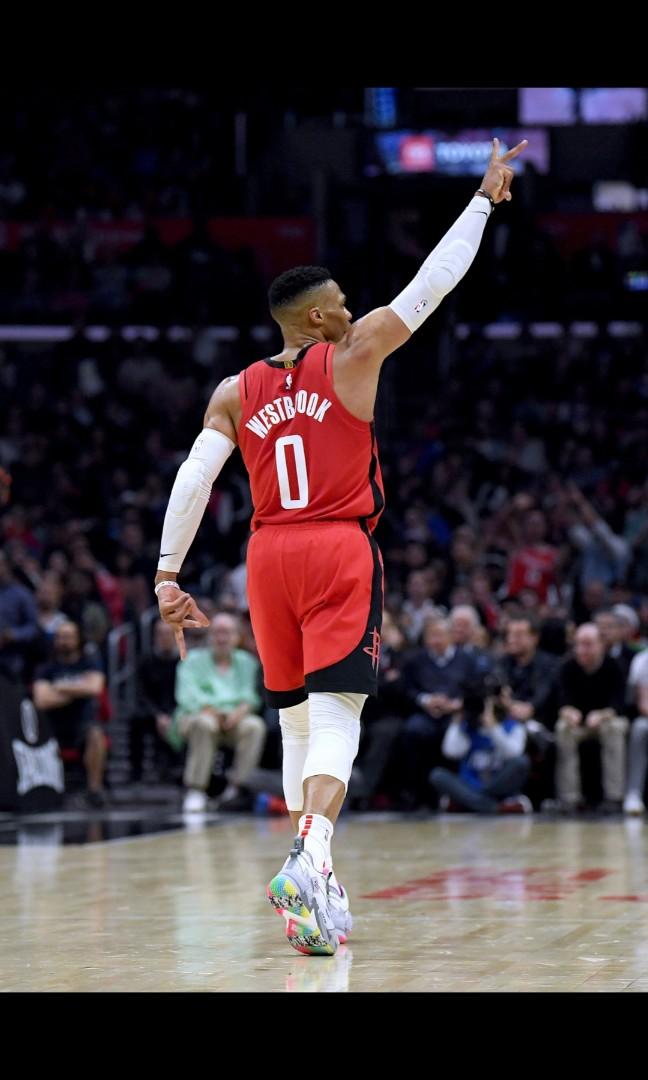 Nike Big Boys Russell Westbrook Houston Rockets Icon Swingman Jersey - Red