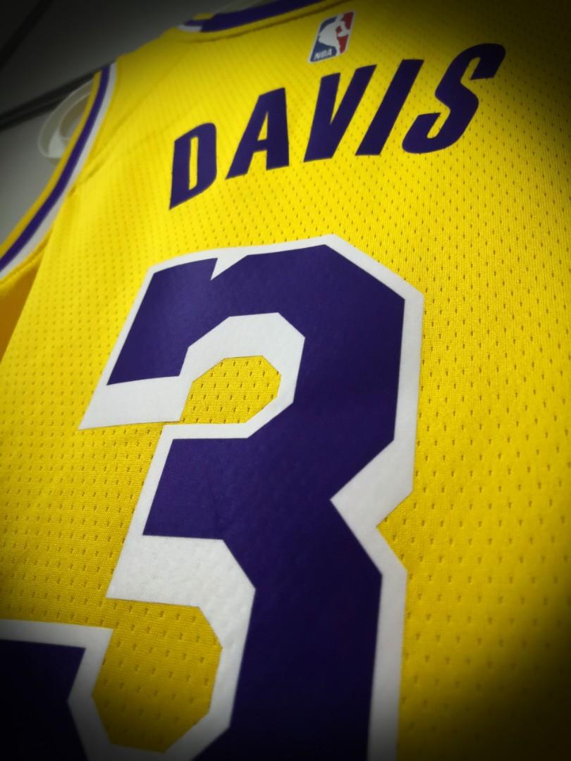 Nike Mens NBA LA Lakers Anthony Davis Swingman Icon 2022 Jersey