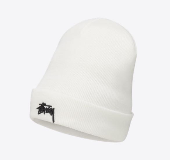 Nike x Stussy Cuffed Beanie (White 