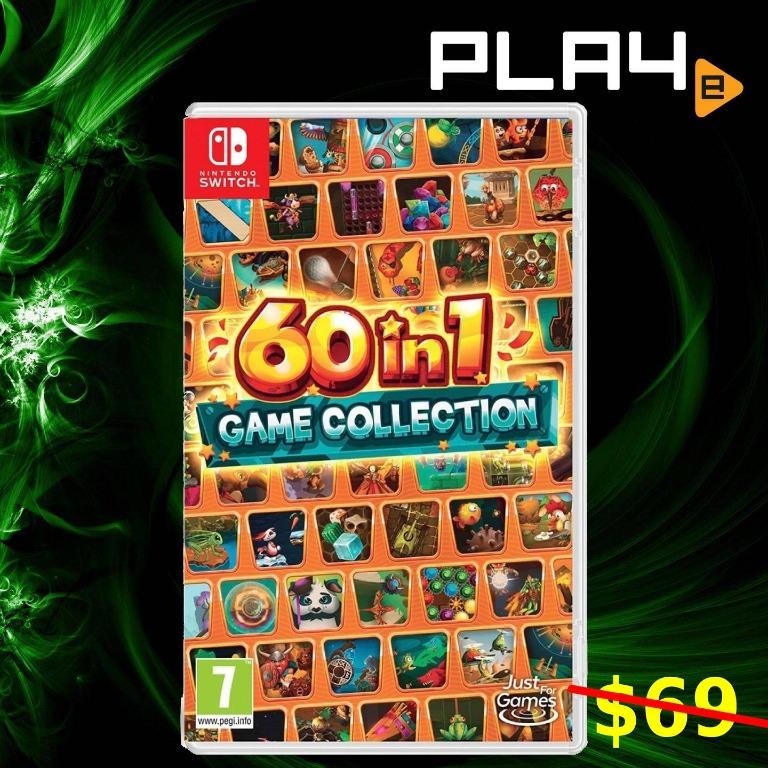 60 in 1 Game Collection - Nintendo Switch, Nintendo Switch