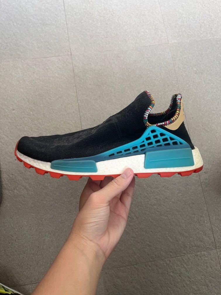 STEAL PHARRELL WILLIAMS INSPIRATION PACK HUMAN RACE NMD BLACK US11.5