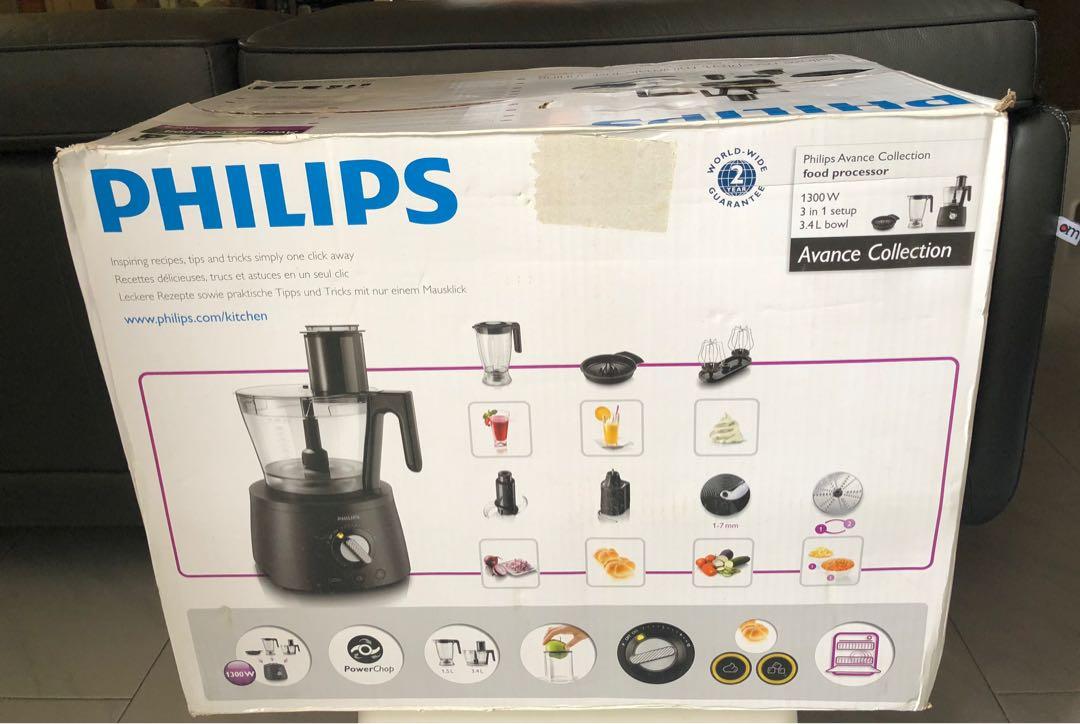 Philips HR7776 Advance Collection Food Processor, TV & Home Appliances, Kitchen Appliances