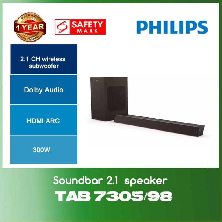 Philips Soundbar Speaker TAB7305/98 WITH YEAR WARRANTY
