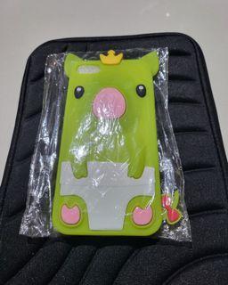 PIG Crown Bow Tie SILICONE SKIN Rubber COVER CASE For IPod Touch 6th/7th Gen