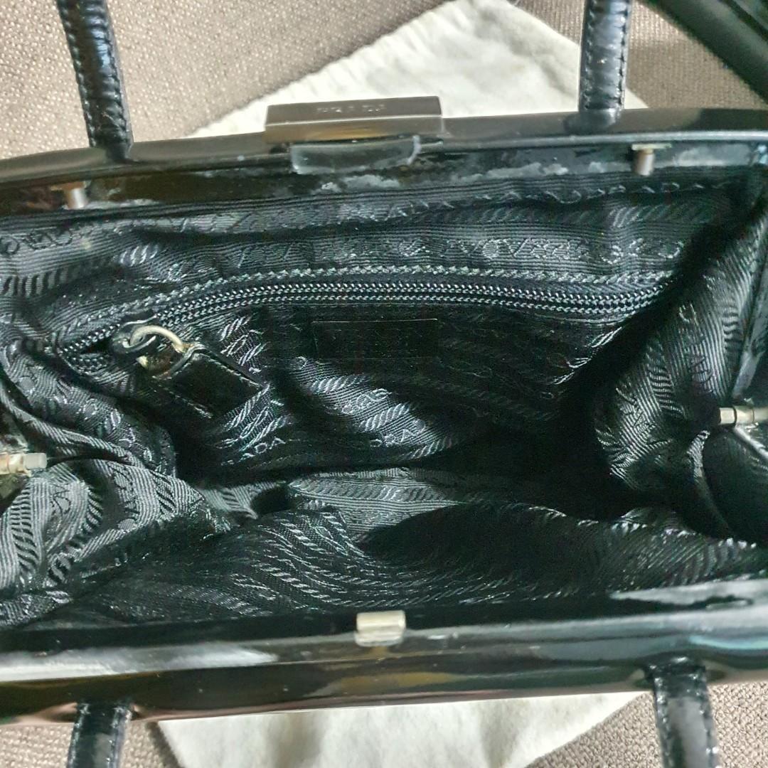 Authentic Prada Handbag (Category: Luxury Bags & Wallets) located in Ilagan. Submitted by micassandra (Listing ID 1161602766, Image 3). Description: Needs restoration.