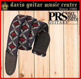 PRS GuitarJacquard Hootenanny Style 2" Strap Red, White & Blue Birds Made In USA