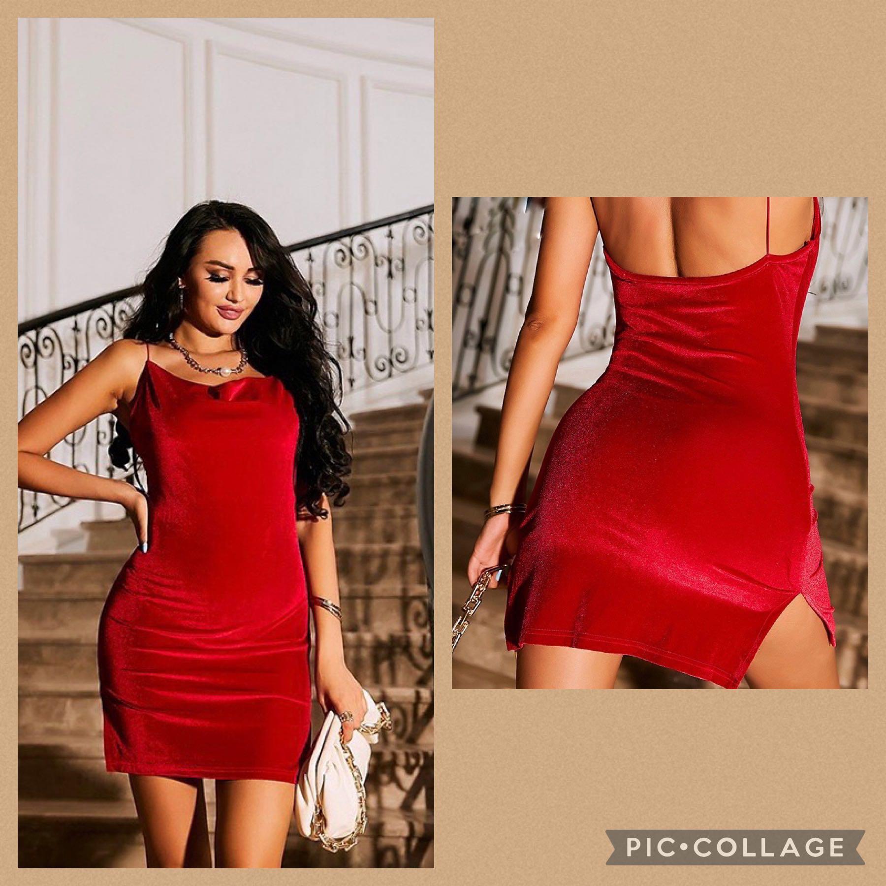 Red Bodycon Dress/Sexy Dress/Party ...