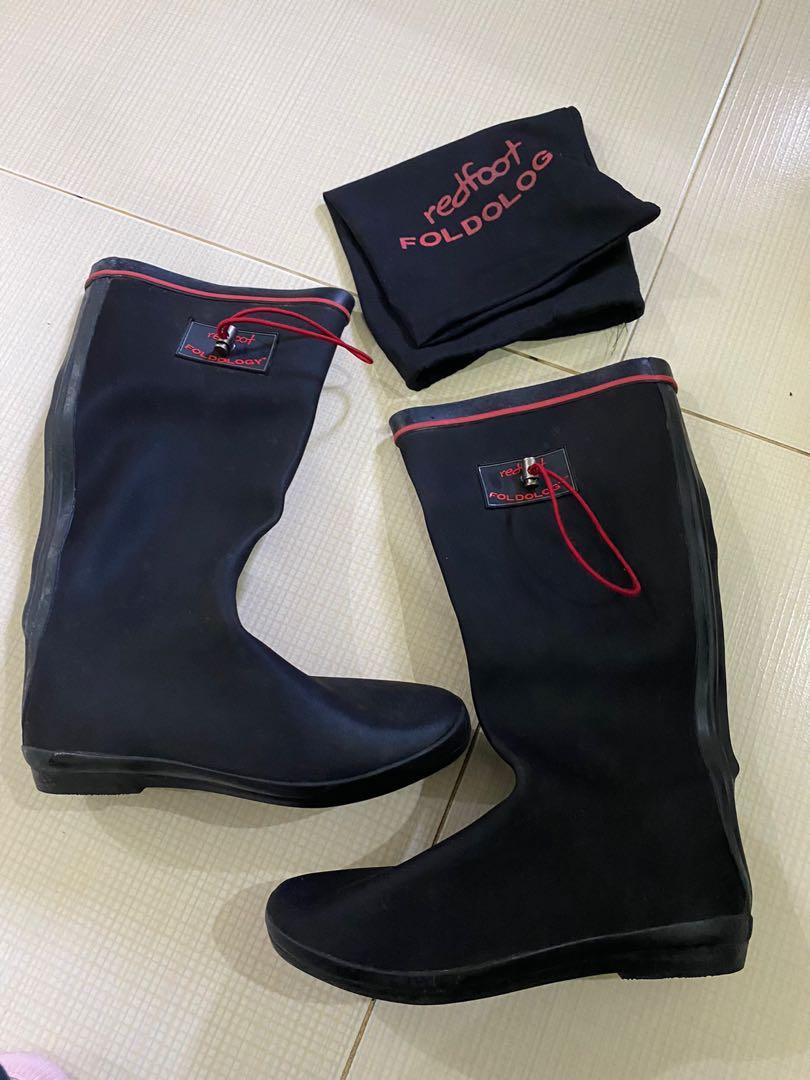 Foldable Rain Boots Foldology From Redfoot