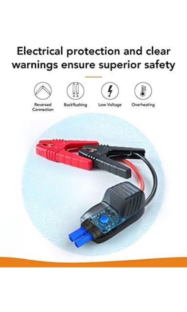 Roav Jump Starter Pro, by Anker, 800A Peak 12V Car Jump Starter (Up to