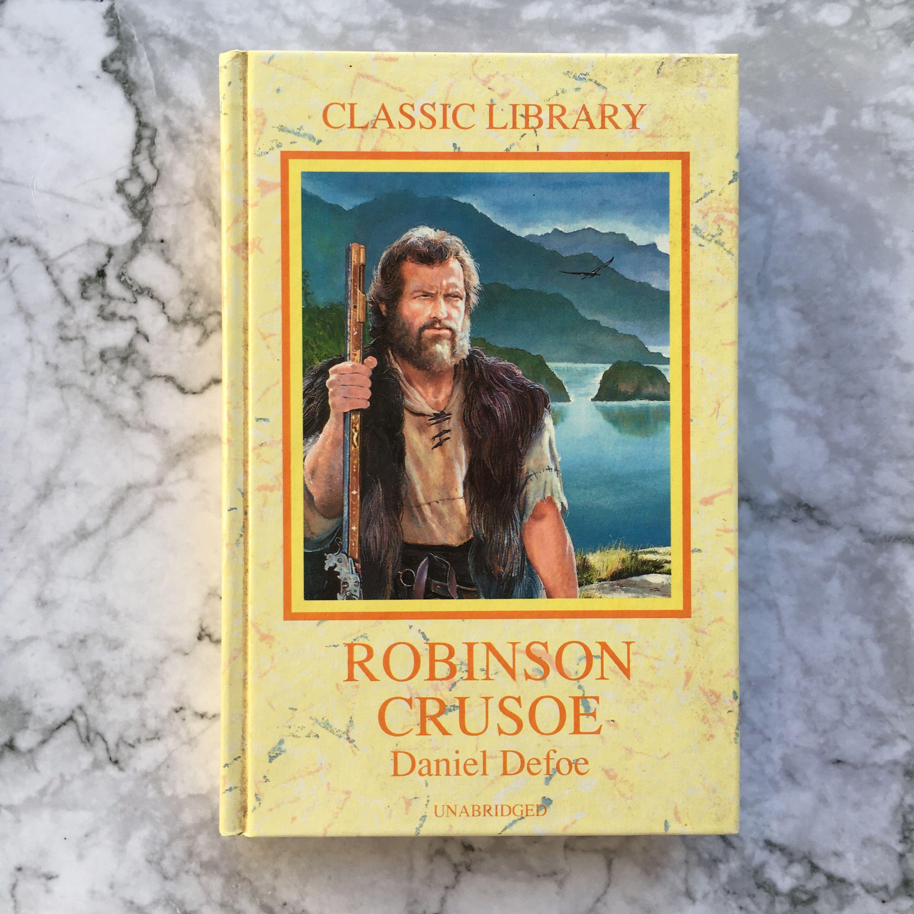 Robinson Crusoe by Daniel Defoe (Unabridged), Hobbies & Toys, Books & Magazines, Fiction & Non