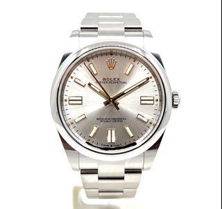Rolex Oyster Perpetual 41 124300 Silver