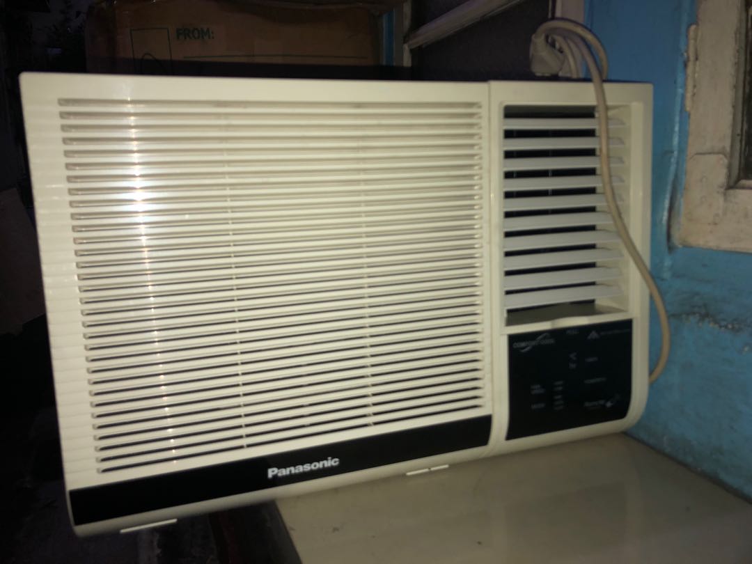 SALE PANASONIC AIRCON 1.5hp Window Type NonInverter, TV & Home