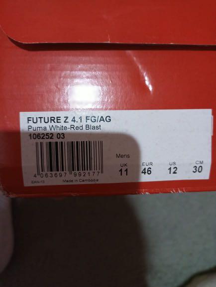 Sepatu bola / Foot ball Puma FUTURE Z 4 