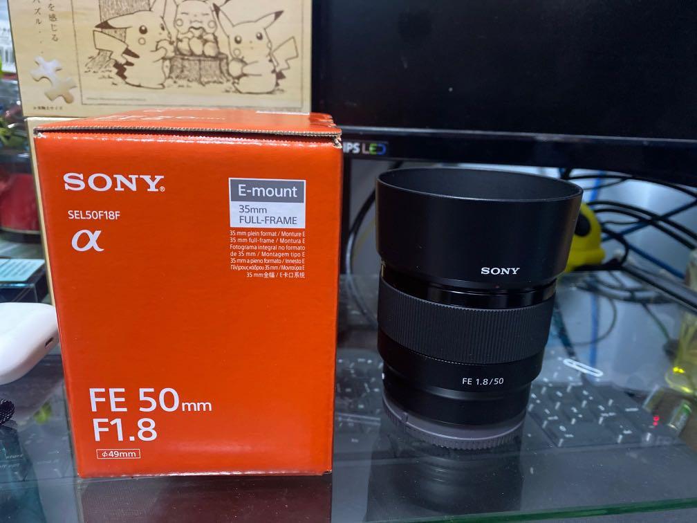 Sony FE 50mm F1.8 / SEL50f18, 攝影器材, 鏡頭及裝備- Carousell