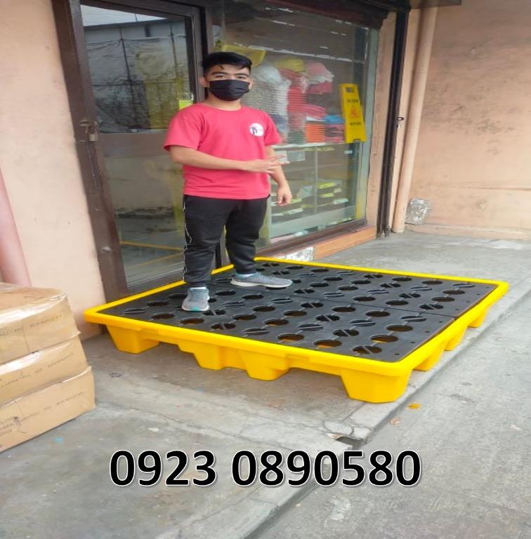 Spill drum pallet (Category: Looking For) located in Bacoor. Submitted by __CLaude__ (Listing ID 1161499830, Image 2). Description: Direct Supplier Spill pallets Spill control pallets are ideal for the safe storage of drums, containers and some IBC's. The heavy duty poly construction is UV stabilised, chemical resistant and easy to move around your warehouse or yard. These are a quality product at a reasonable price that can save a costly spill t