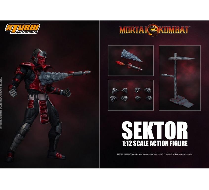 Storm Collectibles 1/12 Sektor Mortal Kombat Action Figure ...