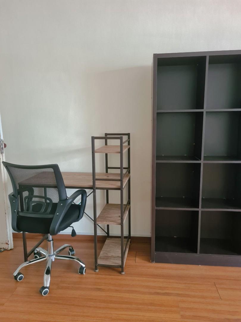 study table with chair combo, Furniture & Home Living, Furniture, Tables & Sets on Carousell