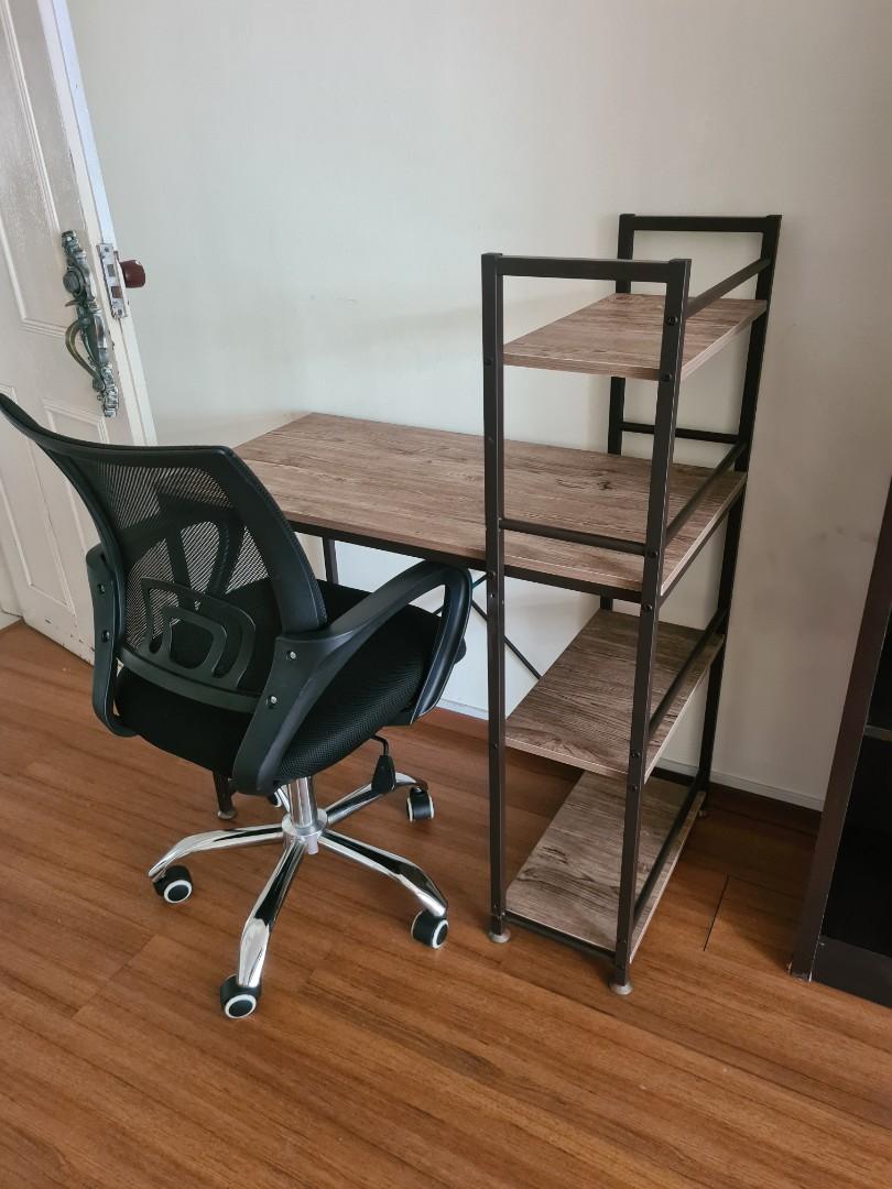 study table with chair combo, Furniture & Home Living, Furniture, Tables & Sets on Carousell